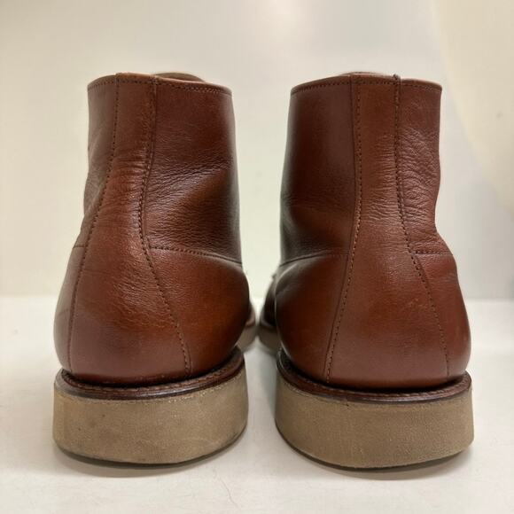 EXCELLENT Alden 306 Brown Calfskin Plain Toe Boot CDI Last Made in USA 10.5 AA/B - Picture 6 of 12